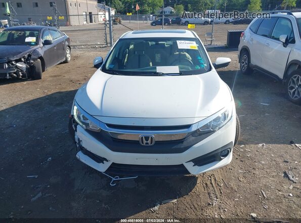 JHMFC1F34JX038251 2018 HONDA CIVIC White Widok zestawu wskaźników