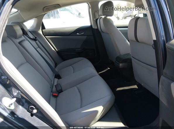 JHMFC1F34KX014002 2019 HONDA CIVIC Gray VIN კოდის სტიკერის ხედი