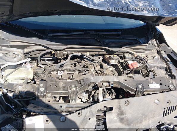 JHMFC1F34KX014002 2019 HONDA CIVIC Gray უკანა ხედი