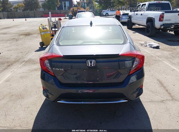 JHMFC1F34KX014002 2019 HONDA CIVIC Gray 