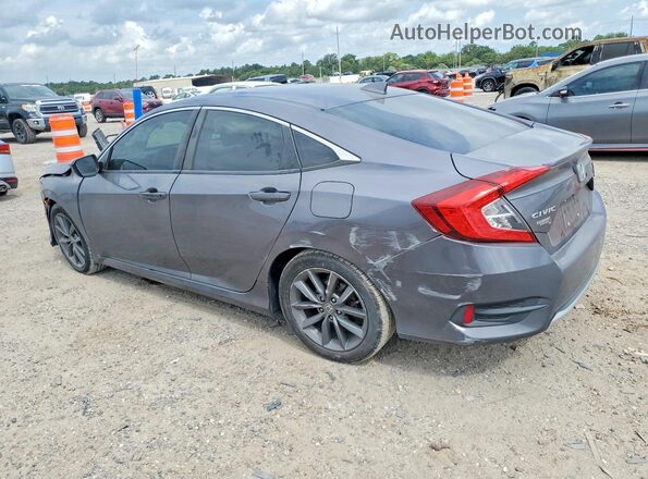 JHMFC1F34KX014274 2019 HONDA CIVIC Gray Հետևի ձախ