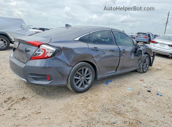 JHMFC1F34KX014274 2019 HONDA CIVIC Gray Հետևի աջ