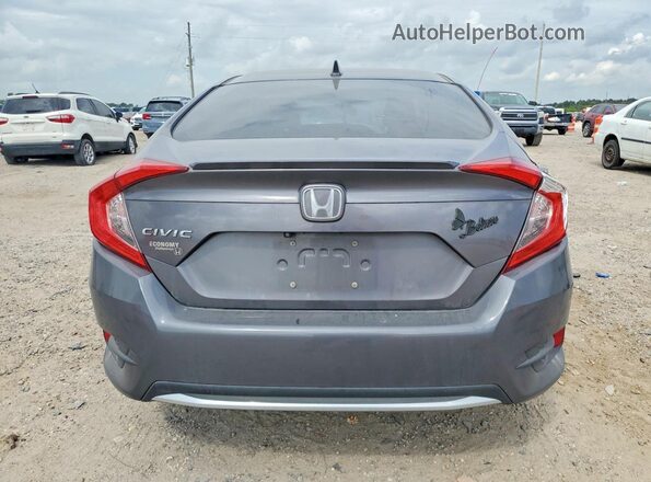 JHMFC1F34KX014274 2019 HONDA CIVIC Gray Հետևի տեսք