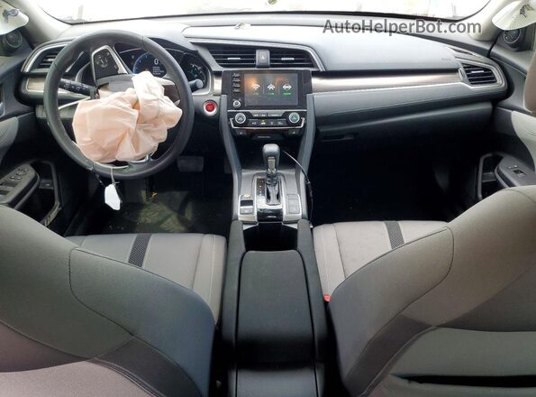 JHMFC1F34KX014274 2019 HONDA CIVIC Gray Առջևի վահանակի տեսք