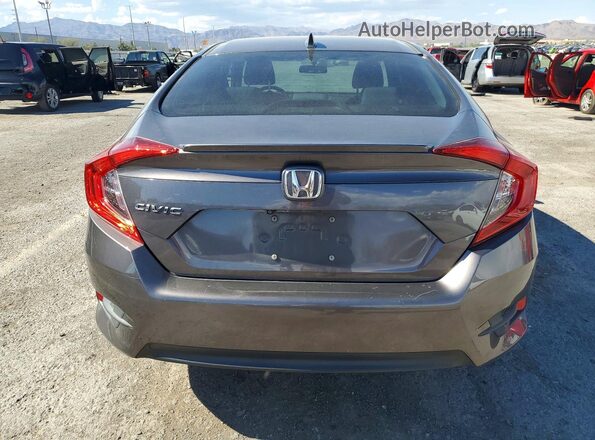 JHMFC1F35JX001757 2018 HONDA CIVIC Charcoal Vista trasera