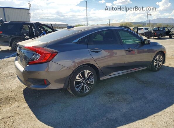 JHMFC1F35JX001757 2018 HONDA CIVIC Charcoal Trasero derecho