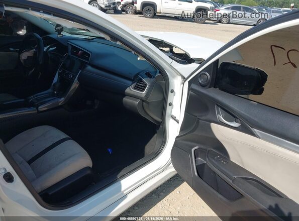 JHMFC1F35JX005520 2018 HONDA CIVIC White Widok wnętrza z przodu