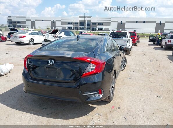JHMFC1F35JX026609 2018 HONDA CIVIC Black Հետևի աջ
