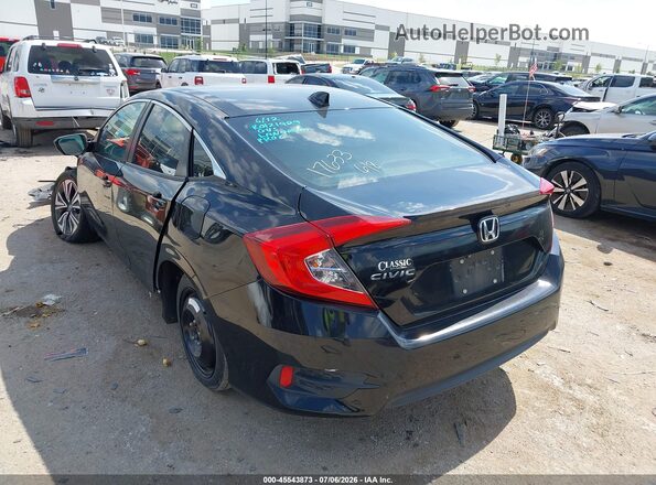 JHMFC1F35JX026609 2018 HONDA CIVIC Black Հետևի ձախ