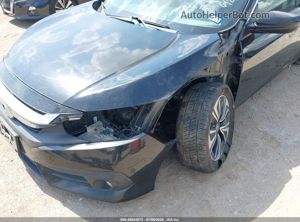 JHMFC1F35JX026609 2018 HONDA CIVIC Black Դիմացի տեսք