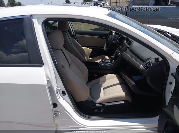 JHMFC1F35JX029803 2018 HONDA CIVIC White Widok wnętrza z przodu