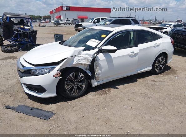 JHMFC1F35JX029803 2018 HONDA CIVIC White Przód lewy