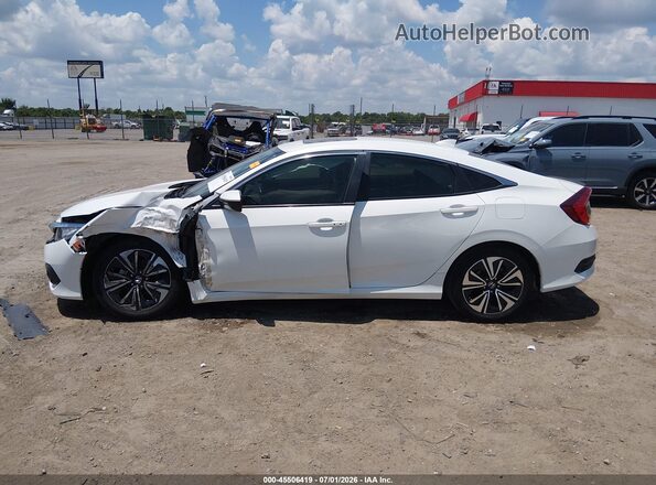 JHMFC1F35JX029803 2018 HONDA CIVIC White Widok wnętrza 360 stopni