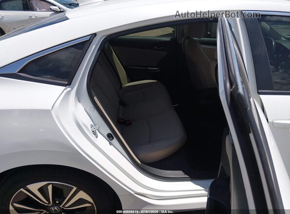 JHMFC1F35JX029803 2018 HONDA CIVIC White Widok naklejki z numerem VIN