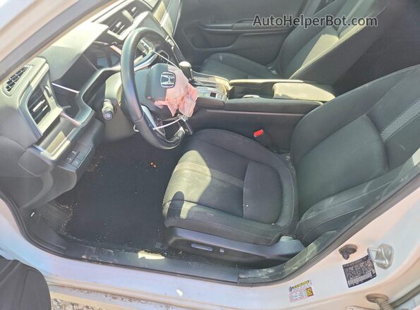 JHMFC1F35KX001517 2019 HONDA CIVIC White Vista interior delantera