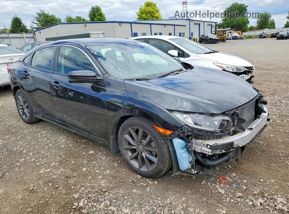 JHMFC1F35KX006085 2019 HONDA CIVIC Black Առջևի աջ