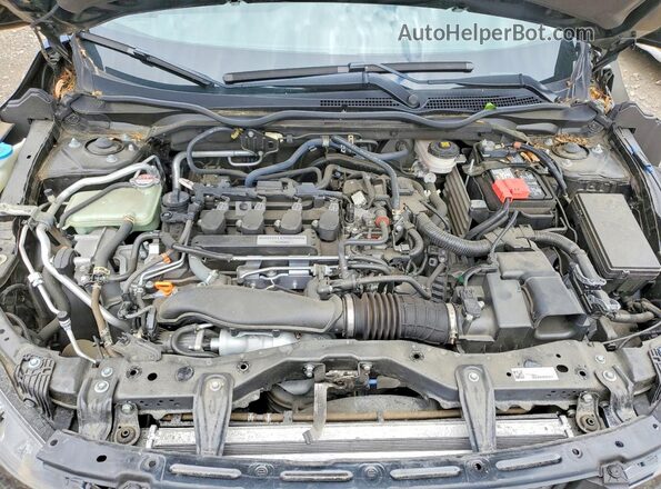 JHMFC1F35KX006085 2019 HONDA CIVIC Black Սալոնի հետևի տեսք