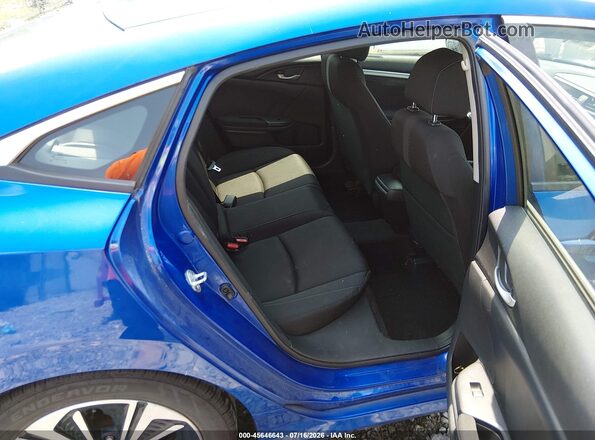 JHMFC1F36JX040602 2018 HONDA CIVIC Синий Вид наклейки с VIN-кодом