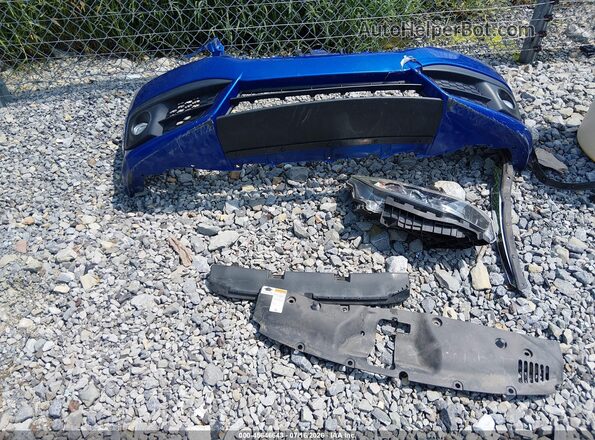 JHMFC1F36JX040602 2018 HONDA CIVIC Blue Вид щитка приладів