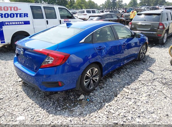 JHMFC1F36JX040602 2018 HONDA CIVIC Blue Задня права чверть