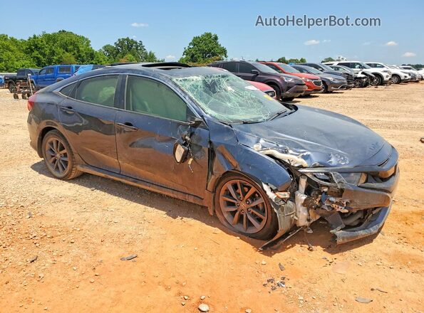 JHMFC1F36KX000859 2019 HONDA CIVIC Blue Առջևի աջ