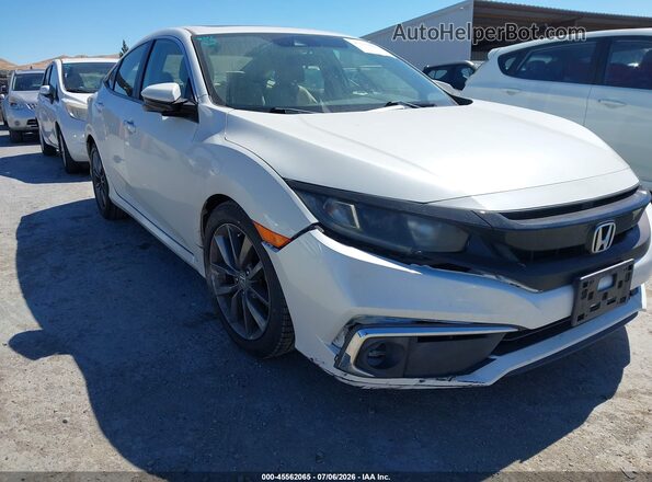 JHMFC1F36KX002790 2019 HONDA CIVIC White წინა ხედი