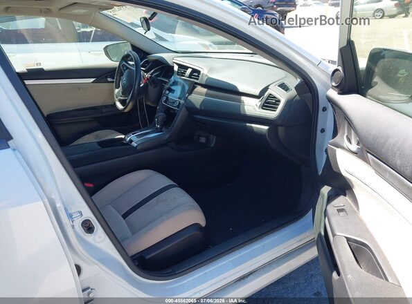 JHMFC1F36KX002790 2019 HONDA CIVIC White წინა სალონის ხედი