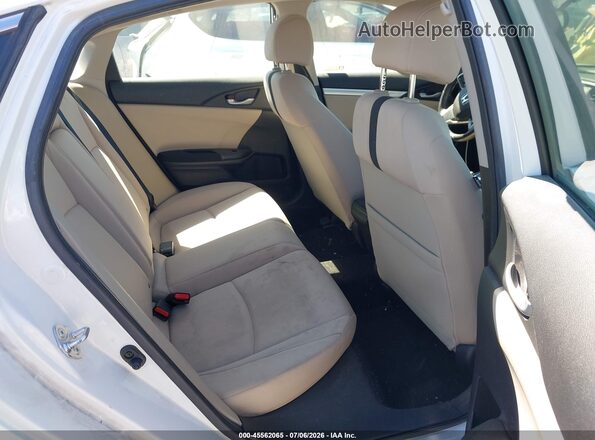 JHMFC1F36KX002790 2019 HONDA CIVIC White VIN კოდის სტიკერის ხედი