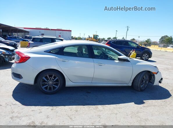 JHMFC1F36KX002790 2019 HONDA CIVIC White უკანა სალონის ხედი