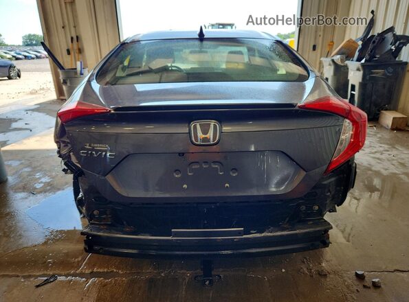JHMFC1F36KX005432 2019 HONDA CIVIC Gray Vista trasera