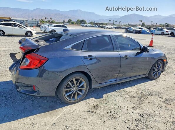 JHMFC1F36KX008394 2019 HONDA CIVIC Blue უკანა მარჯვენა