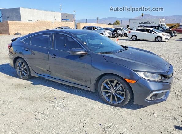 JHMFC1F36KX008394 2019 HONDA CIVIC Blue წინა მარჯვენა