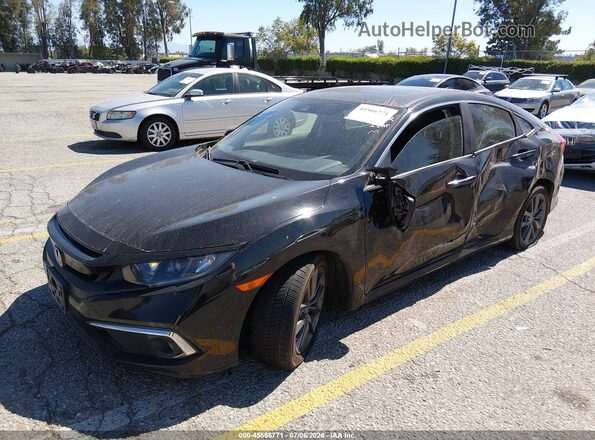 JHMFC1F36KX010565 2019 HONDA CIVIC Black Vista tres cuartos delantera izquierda