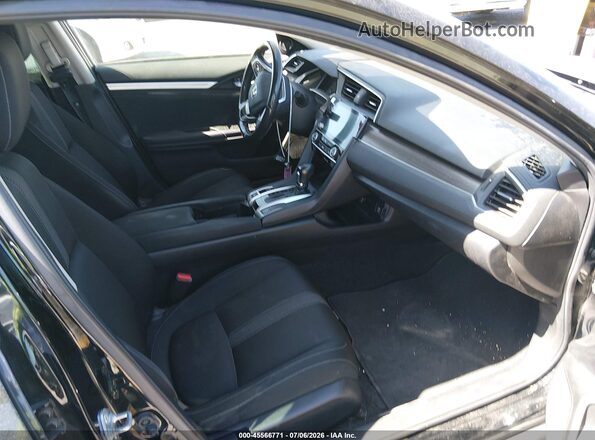 JHMFC1F36KX010565 2019 HONDA CIVIC Black Vista interior delantera