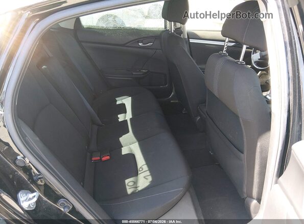 JHMFC1F36KX010565 2019 HONDA CIVIC Black Vista de la etiqueta del VIN