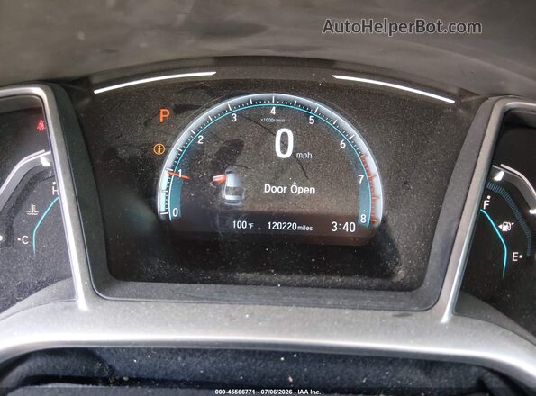 JHMFC1F36KX010565 2019 HONDA CIVIC Black 