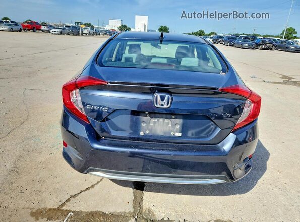 JHMFC1F36KX014082 2019 HONDA CIVIC Charcoal უკანა ხედი