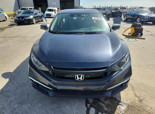 JHMFC1F36KX014082 2019 HONDA CIVIC Charcoal წინა ხედი