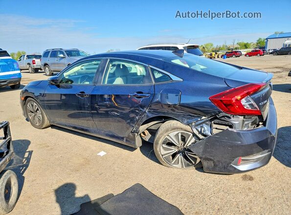 JHMFC1F37JX021668 2018 HONDA CIVIC Blue უკანა მარცხენა