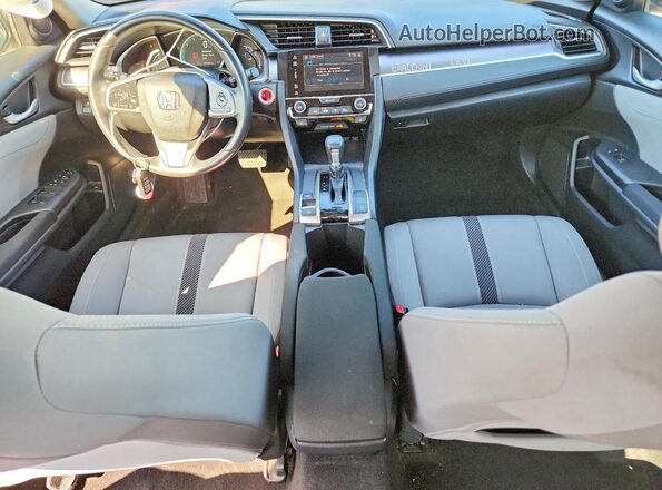 JHMFC1F37JX021668 2018 HONDA CIVIC Blue წინა პანელის ხედი