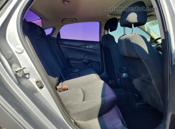 JHMFC1F37JX030936 2018 HONDA CIVIC Серебряный Вид задних сидений