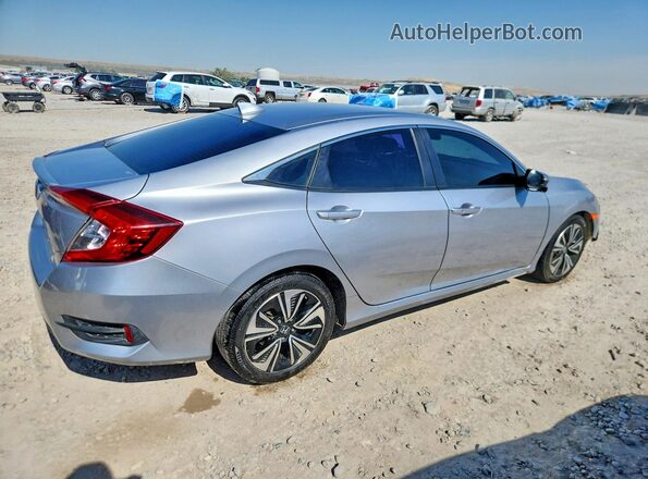 JHMFC1F37JX030936 2018 HONDA CIVIC Серебряный Задняя правая четверть
