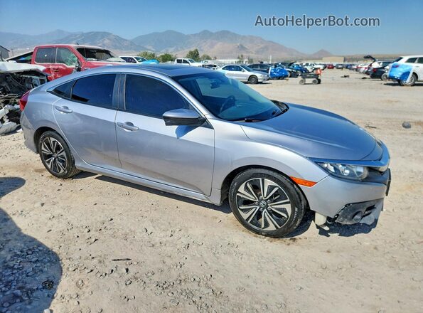 JHMFC1F37JX030936 2018 HONDA CIVIC Серебряный Передняя правая четверть