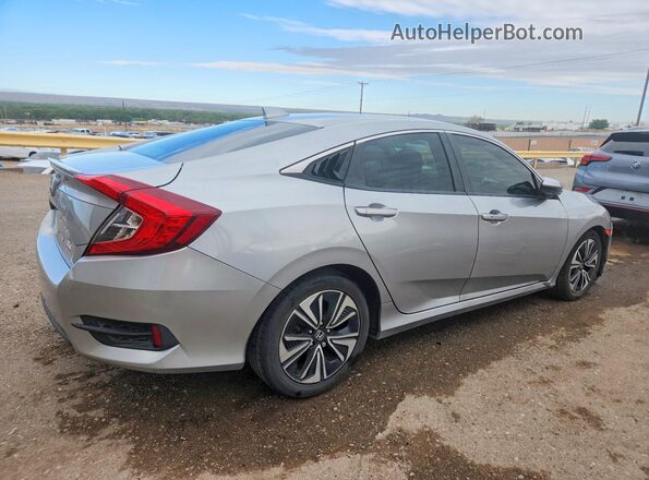 JHMFC1F37JX032248 2018 HONDA CIVIC Серебряный Задняя правая четверть
