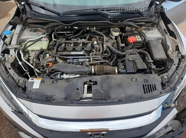 JHMFC1F37JX032248 2018 HONDA CIVIC Серебряный Вид задней части салона