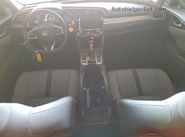 JHMFC1F37JX038146 2018 HONDA CIVIC Gray Vista del salpicadero