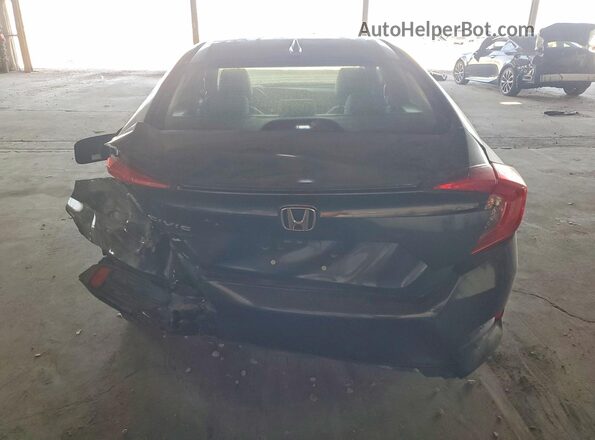 JHMFC1F37JX038146 2018 HONDA CIVIC Gray Vista trasera