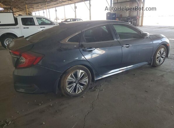 JHMFC1F37JX038146 2018 HONDA CIVIC Gray Trasero derecho
