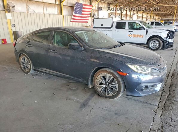 JHMFC1F37JX038146 2018 HONDA CIVIC Gray Delantero derecho