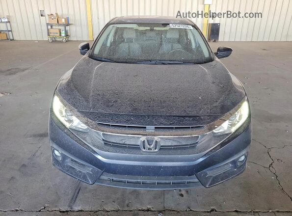 JHMFC1F37JX038146 2018 HONDA CIVIC Gray Vista frontal